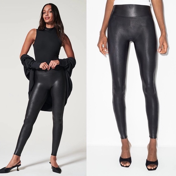 SPANX Pants - SPANX Faux Leather Leggings